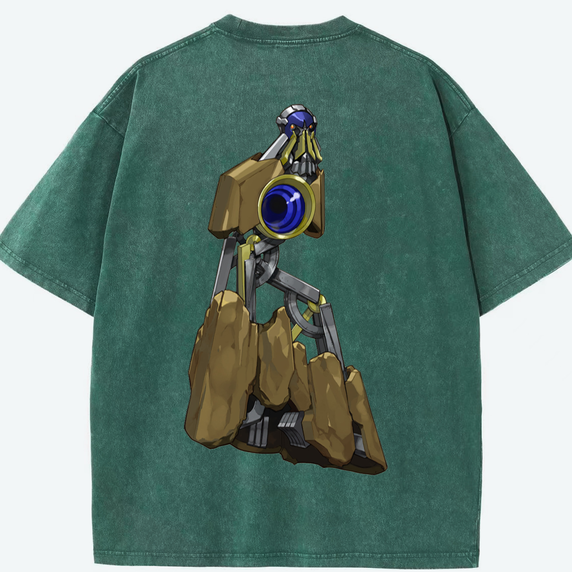（画像用） 遊☆戯☆王 Yu-Gi-Oh! 綿100% ヴィンテージ風 半袖Tシャツ（背面プリント）